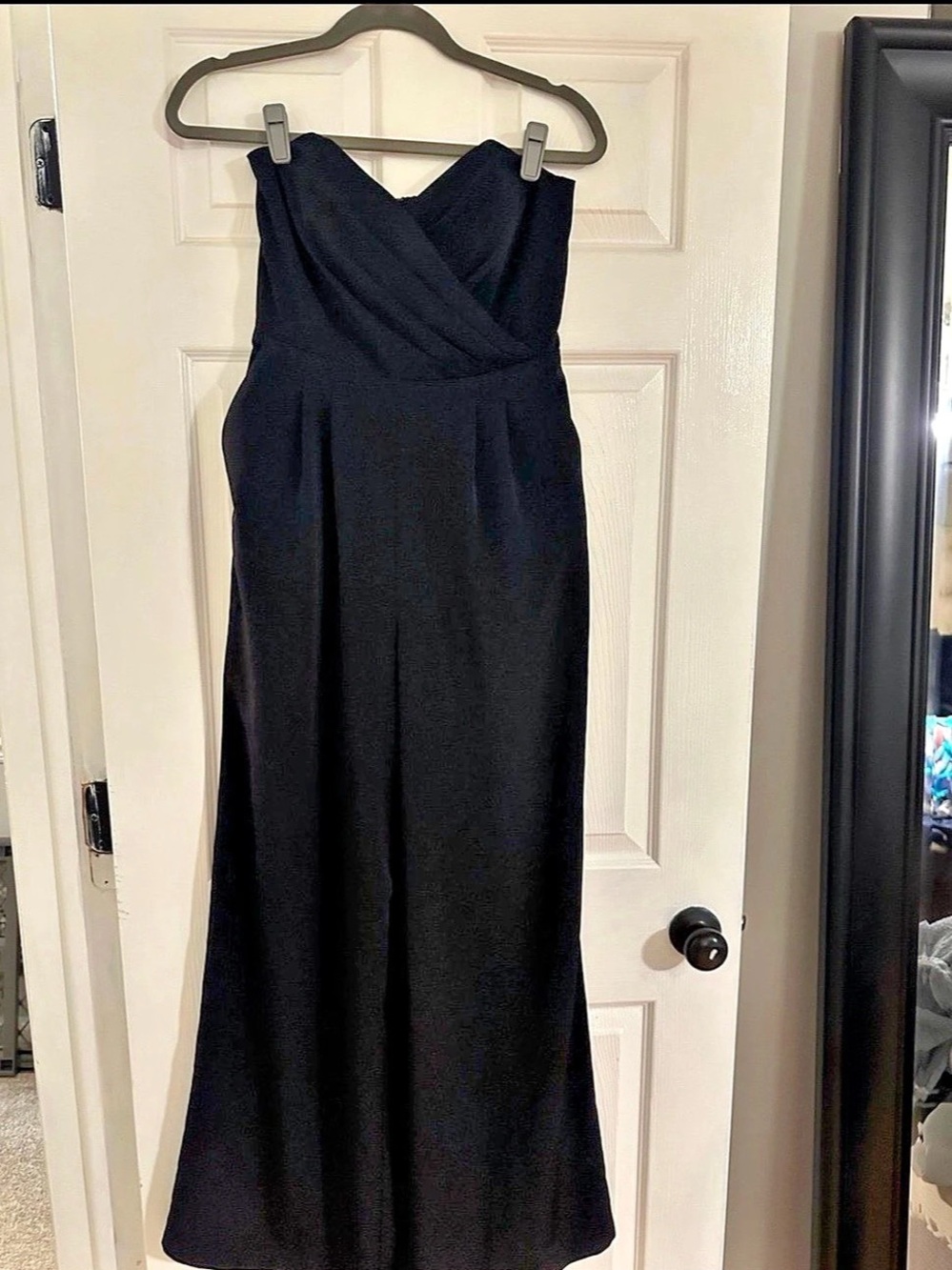 Express Strapless Sweetheart Jumpsuit Black Size 4